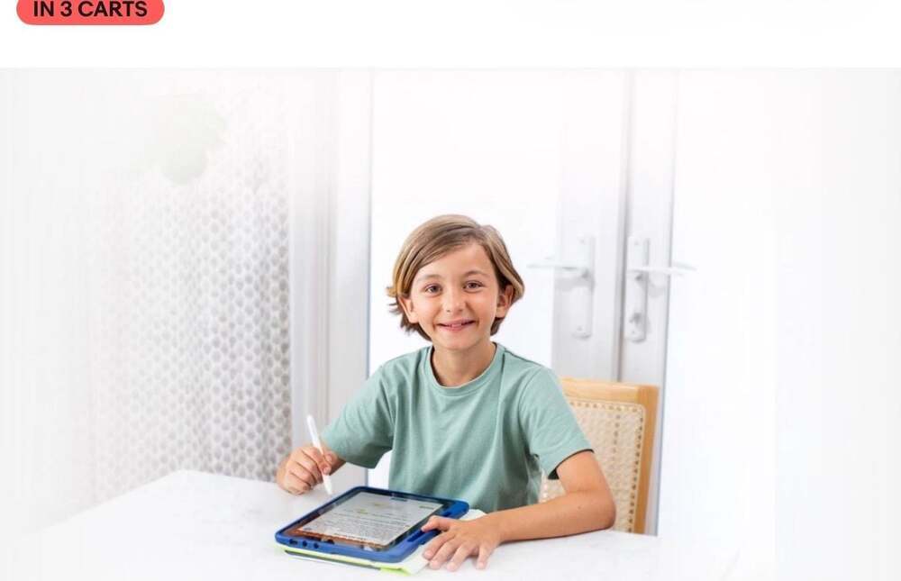 Smile Zemi Educational Learning Tablet with Stylus and Case